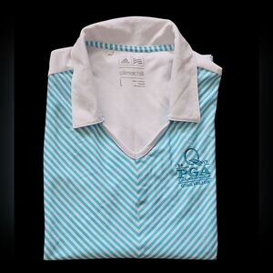 Adidas Womens 2017 PGA Championship Polo Shirt. Sleeveless L